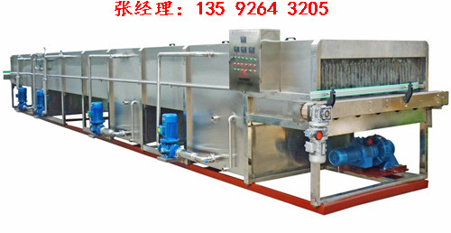 饮料生产喷淋杀菌机设备